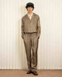 La Chemise Rayure Fleuries