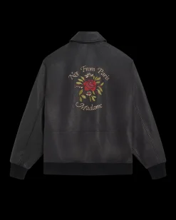 La Veste Cuir Slogan