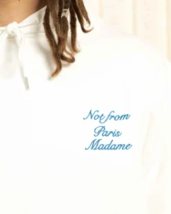 Le Hoodie Slogan Cursive