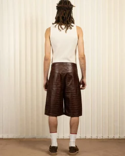 Le Short Baggy Croco