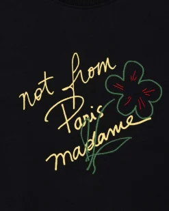 Le Sweatshirt Slogan Esquisse