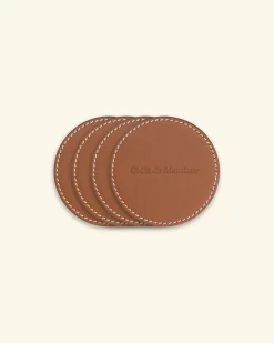 Les Sous Verres en Cuir